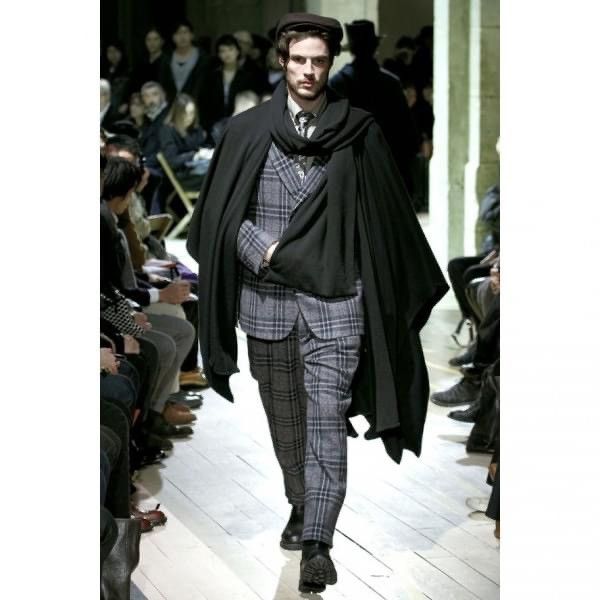 Y's for Men 🔥YS FOR MEN WOOL TARTAN MENS TAILORED BLAZER Size 48L - 1 Thumbnail