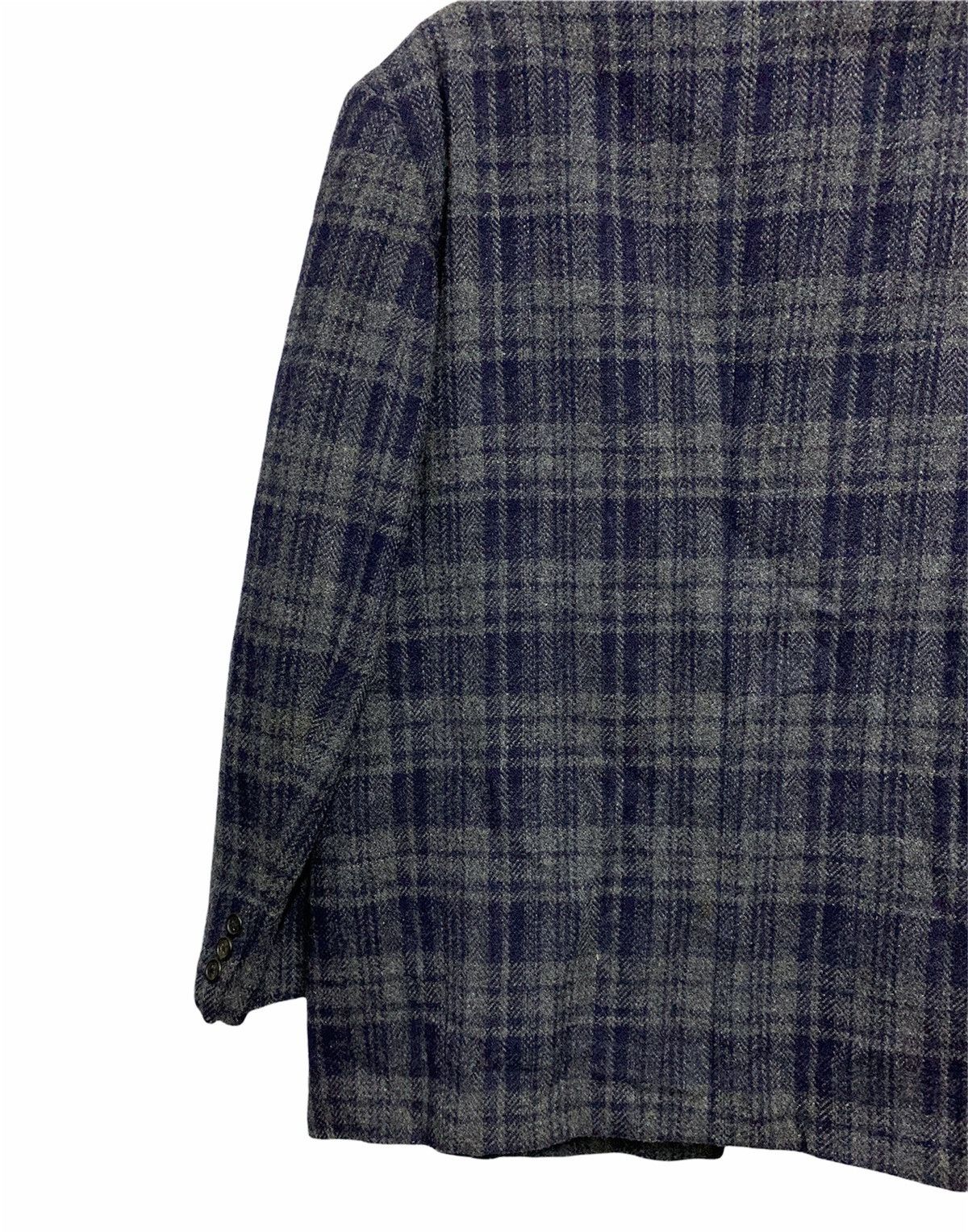Y's for Men 🔥YS FOR MEN WOOL TARTAN MENS TAILORED BLAZER Size 48L - 7 Thumbnail