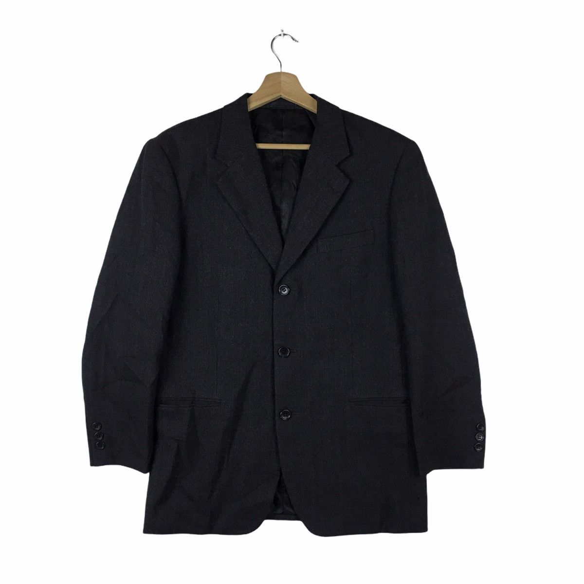 Issey Miyake Vtg ISSEY MIYAKE IM Product Design Studio 3 Button Blazer Size 42R - 1 Thumbnail
