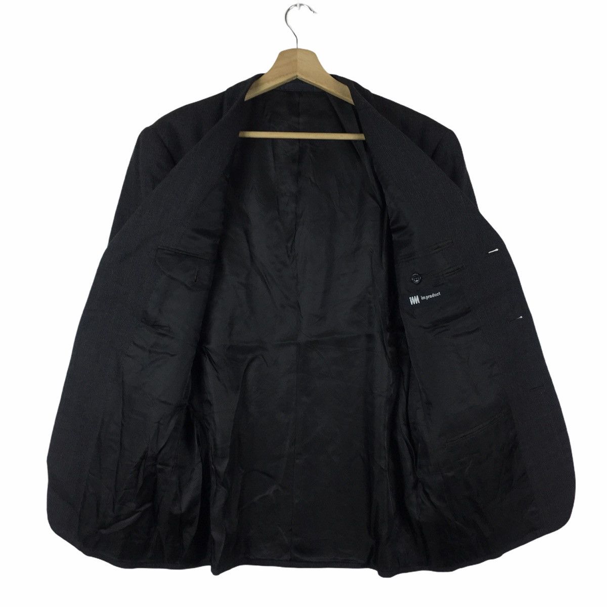 Issey Miyake Vtg ISSEY MIYAKE IM Product Design Studio 3 Button Blazer Size 42R - 3 Thumbnail