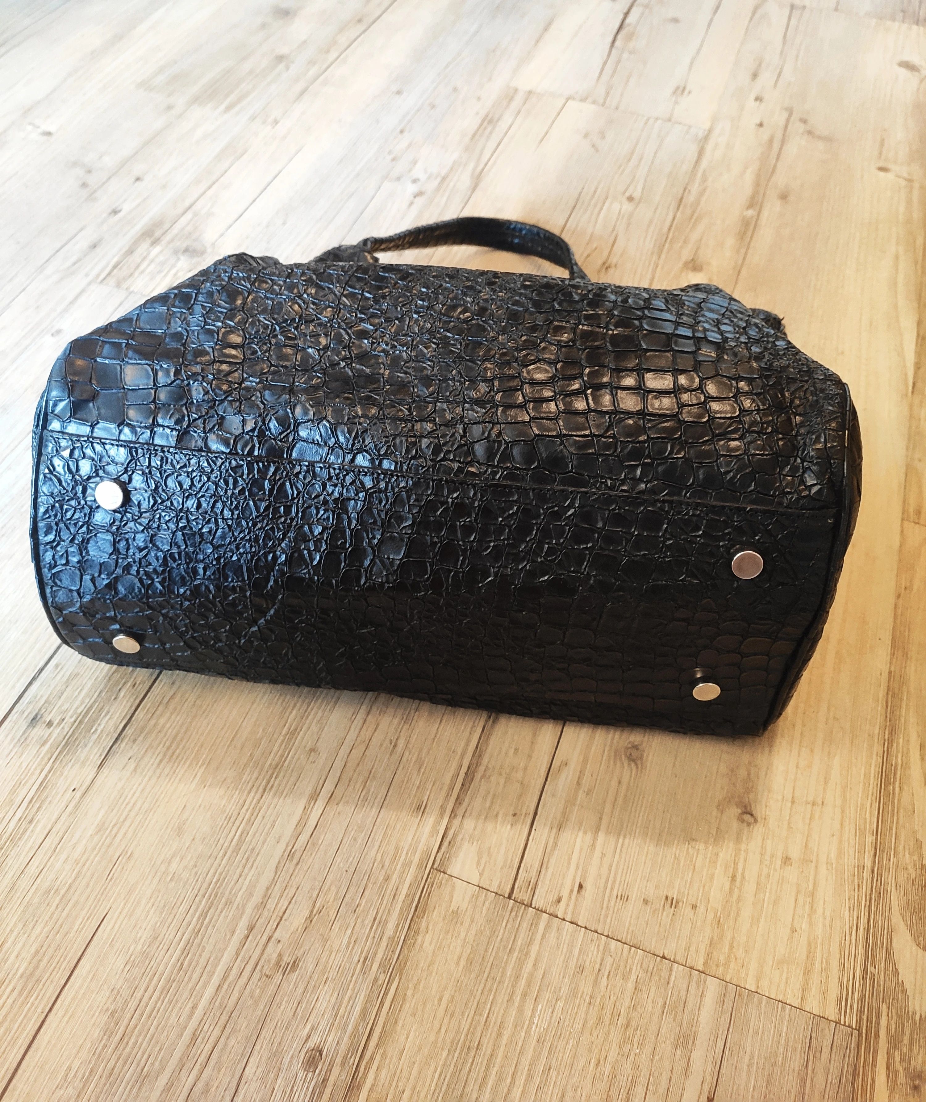 Gianni Barbato Reptile leather bag.Like Saint Laurent or Hermes Size ONE SIZE - 3 Thumbnail