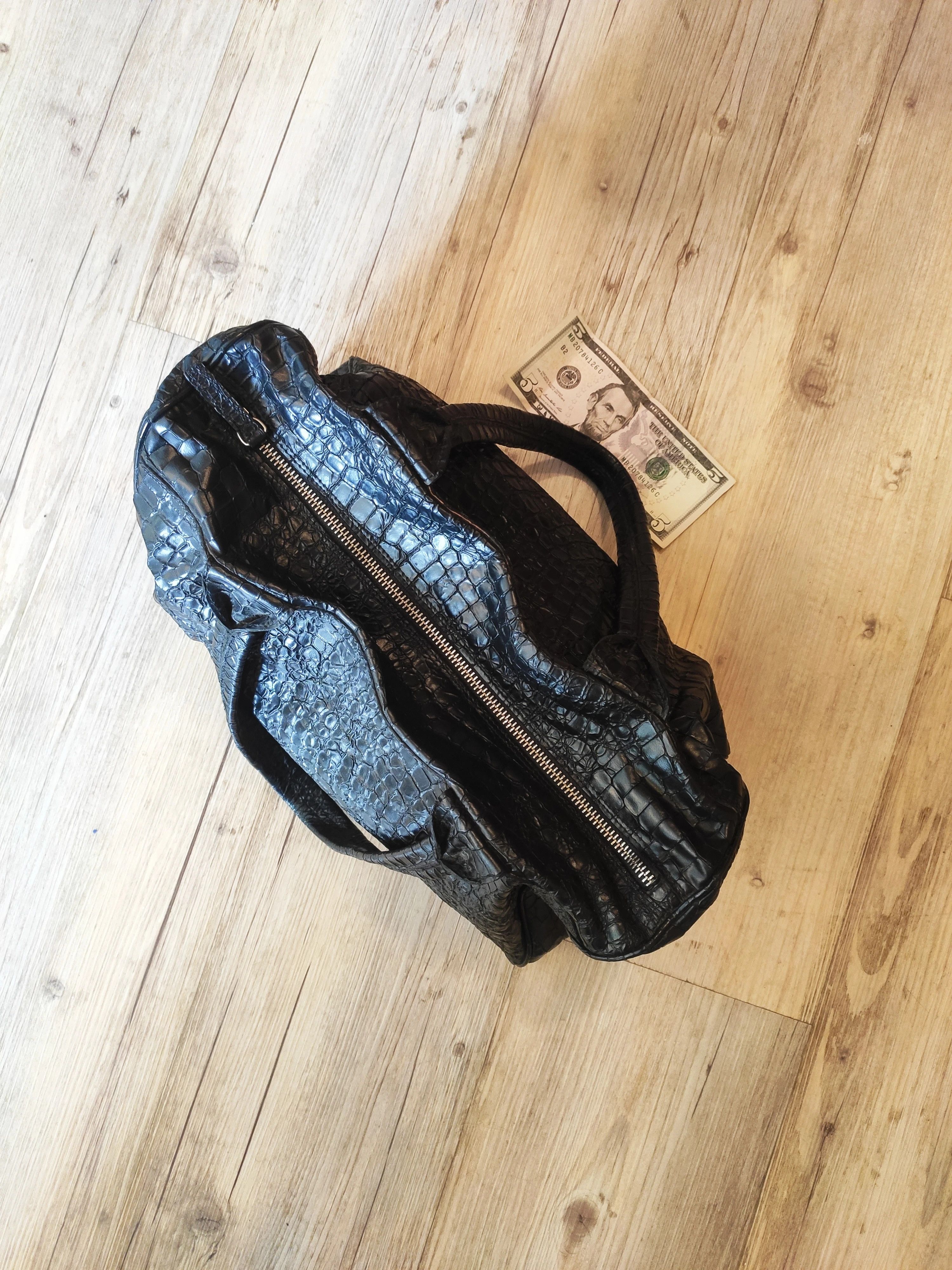 Gianni Barbato Reptile leather bag.Like Saint Laurent or Hermes Size ONE SIZE - 2 Thumbnail
