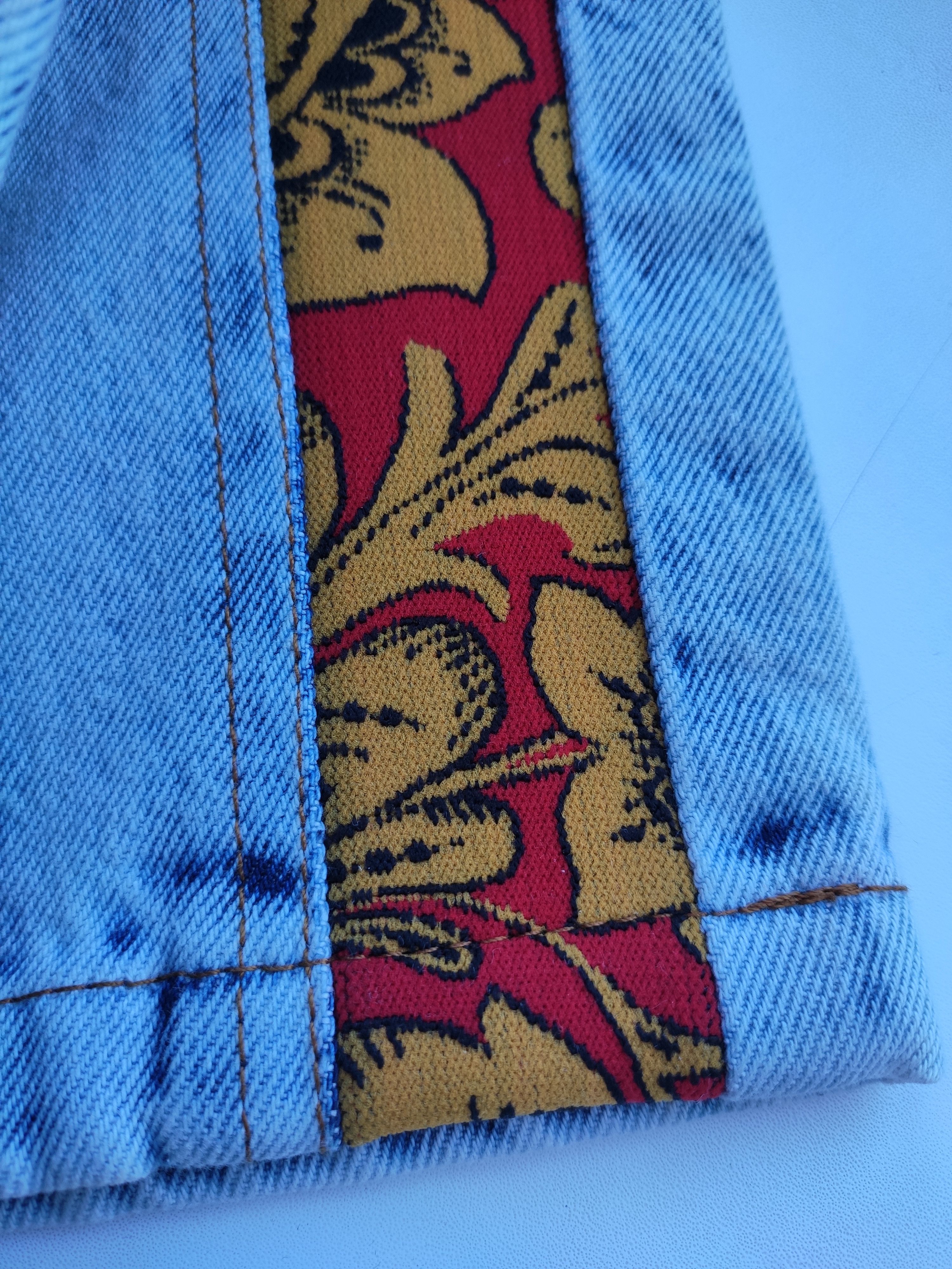 Denis Simachev NEW Wide boiled jeans.Like Vetements or Balenciaga Size US 29 - 6 Thumbnail