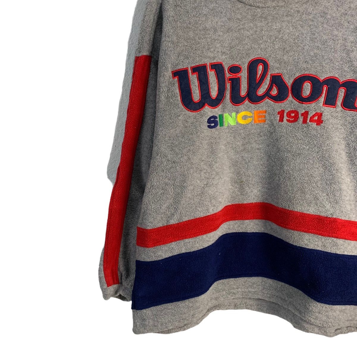 Vintage Vintage Wilson Spellout Sweater Size US L / EU 52-54 / 3 - 2 Thumbnail