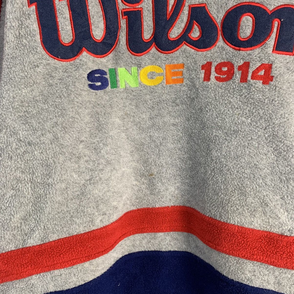 Vintage Vintage Wilson Spellout Sweater Size US L / EU 52-54 / 3 - 5 Thumbnail