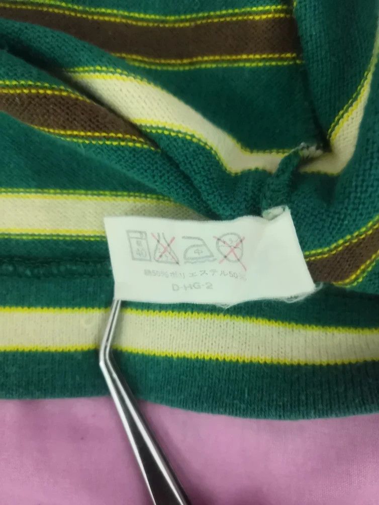 Hang Ten Vintage Hang Ten Striped Polo Shirt P Wing Ralph Lauren Size US M / EU 48-50 / 2 - 5 Thumbnail
