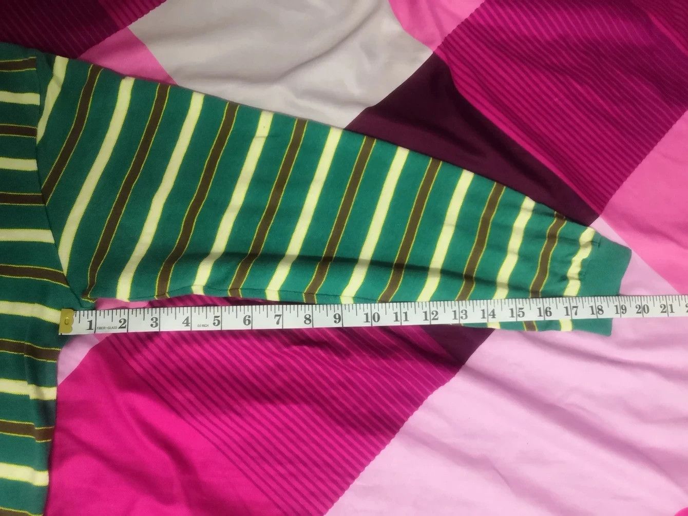 Hang Ten Vintage Hang Ten Striped Polo Shirt P Wing Ralph Lauren Size US M / EU 48-50 / 2 - 7 Thumbnail
