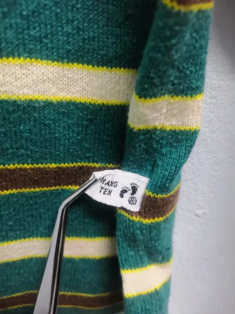 Hang Ten Vintage Hang Ten Striped Polo Shirt P Wing Ralph Lauren Size US M / EU 48-50 / 2 - 4 Thumbnail