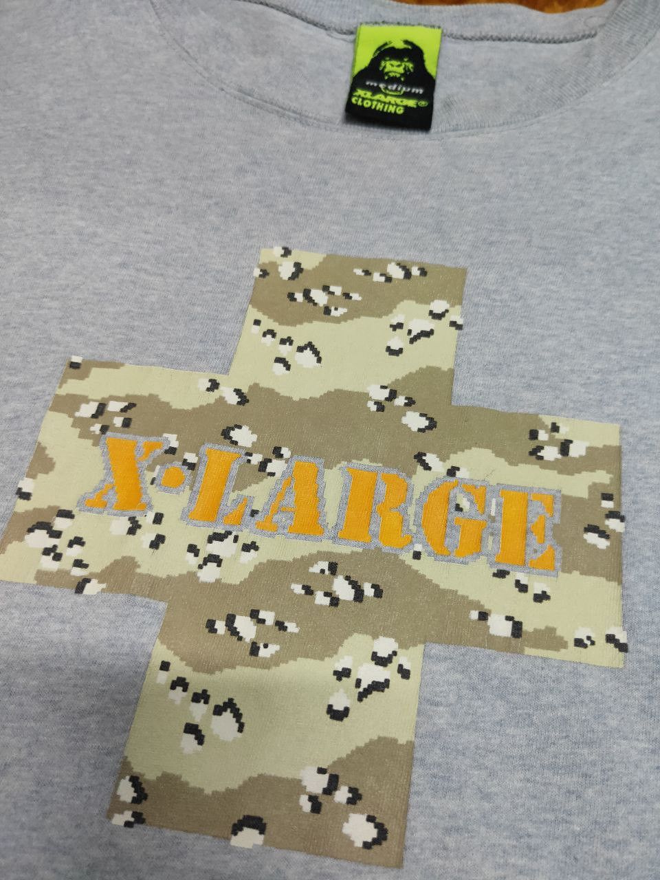 Vintage × Xlarge Vintage Xlarge Camo Print Tee Size US M / EU 48-50 / 2 - 2 Thumbnail