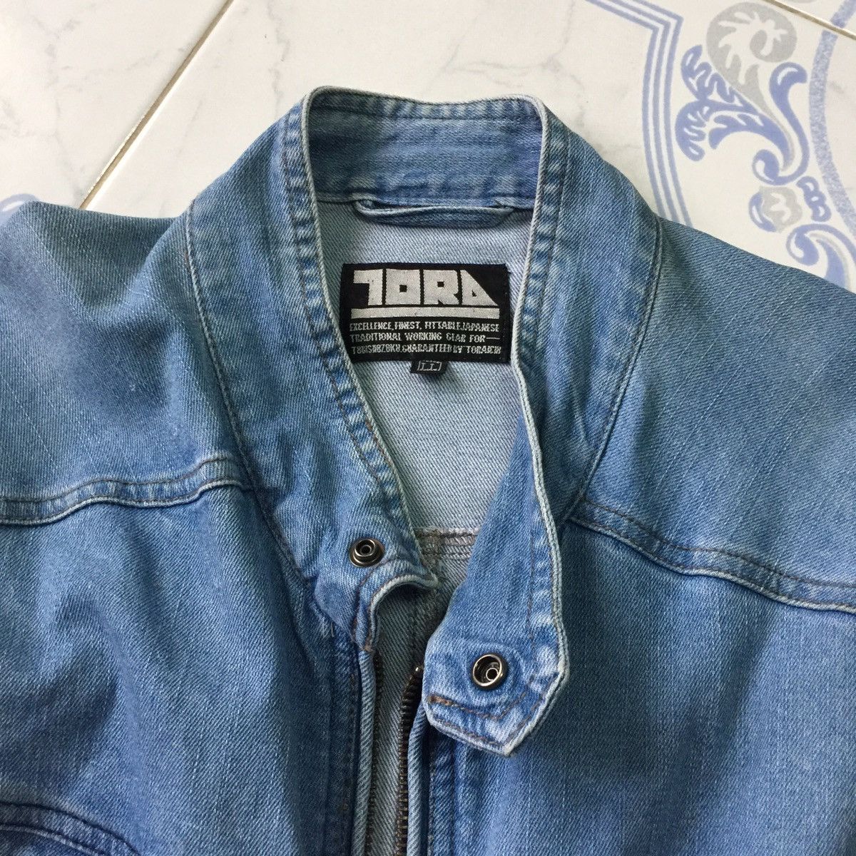 Japanese Brand Rare Nice design denim jacket Size US M / EU 48-50 / 2 - 9 Thumbnail