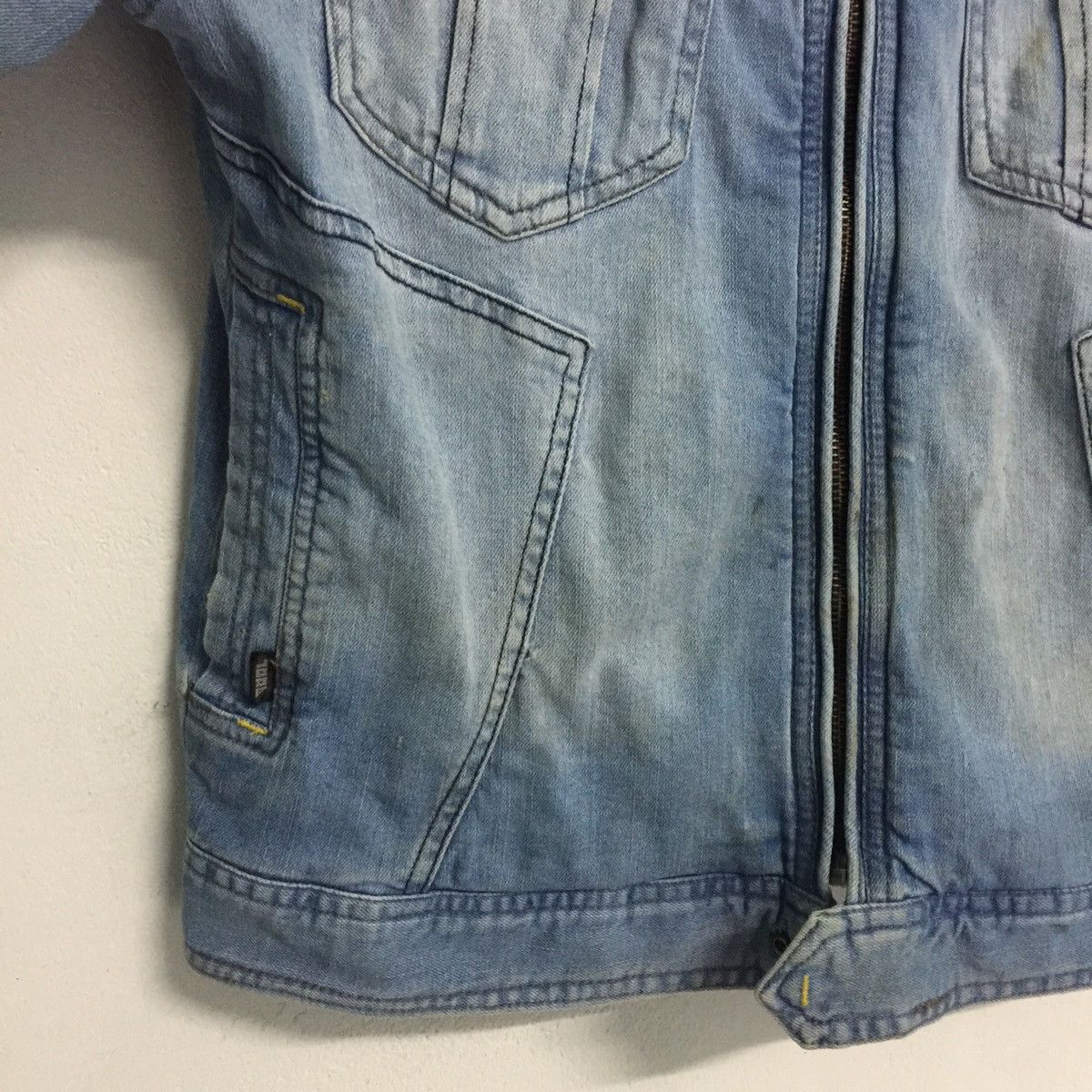 Japanese Brand Rare Nice design denim jacket Size US M / EU 48-50 / 2 - 6 Thumbnail