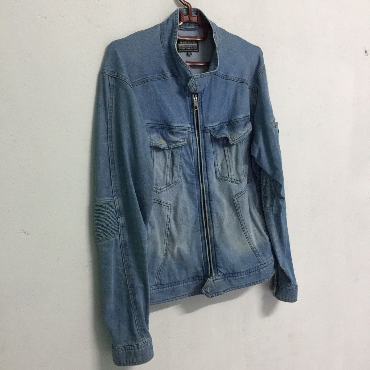 Japanese Brand Rare Nice design denim jacket Size US M / EU 48-50 / 2 - 4 Thumbnail