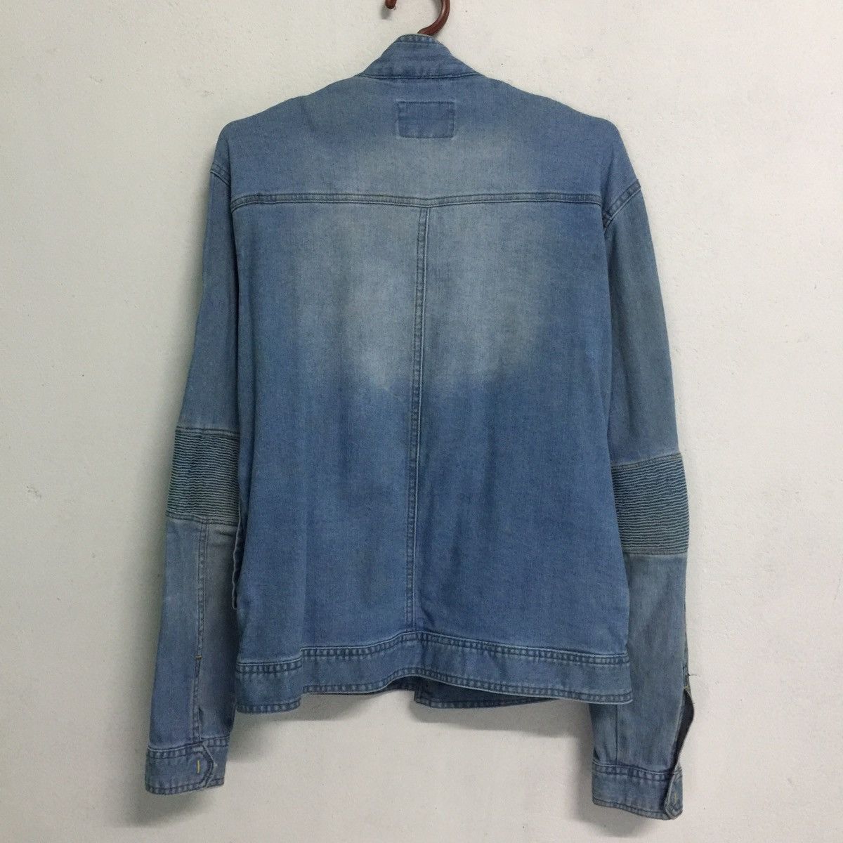 Japanese Brand Rare Nice design denim jacket Size US M / EU 48-50 / 2 - 2 Thumbnail