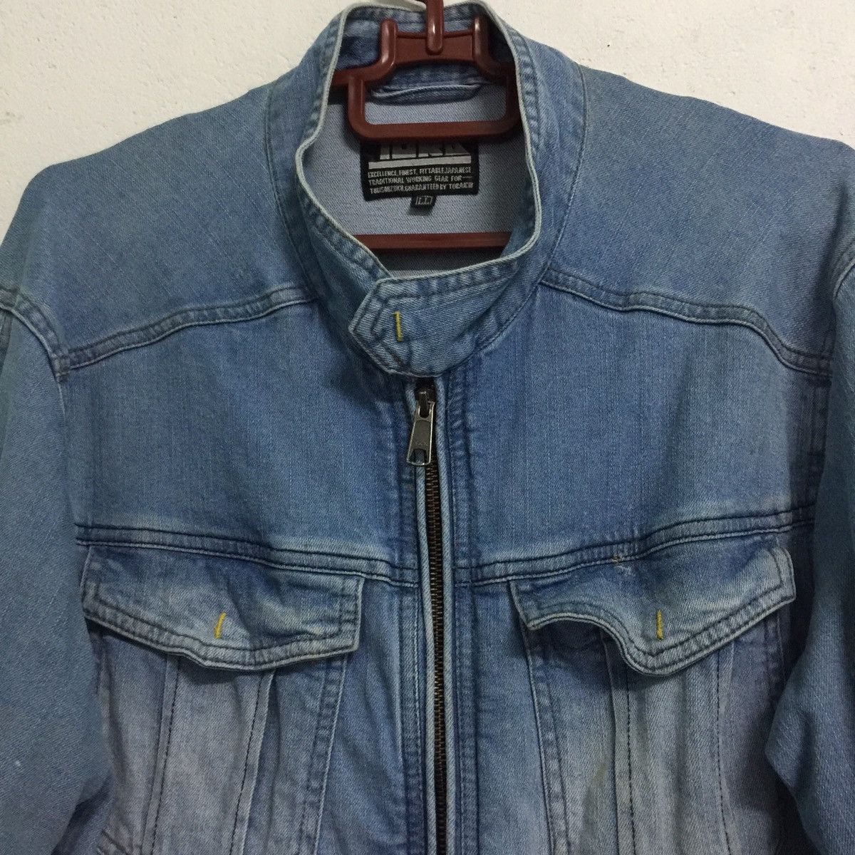 Japanese Brand Rare Nice design denim jacket Size US M / EU 48-50 / 2 - 8 Thumbnail