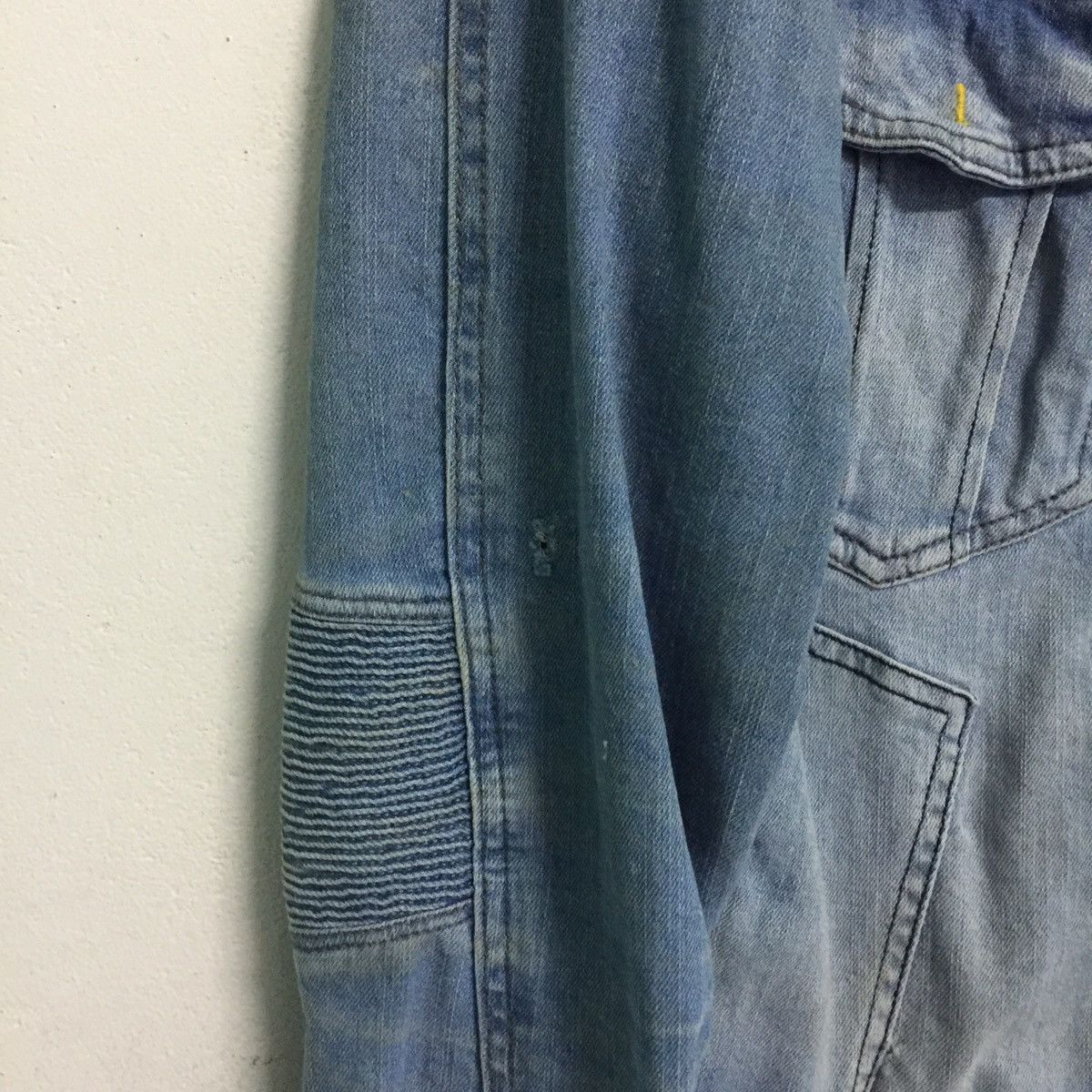 Japanese Brand Rare Nice design denim jacket Size US M / EU 48-50 / 2 - 5 Thumbnail