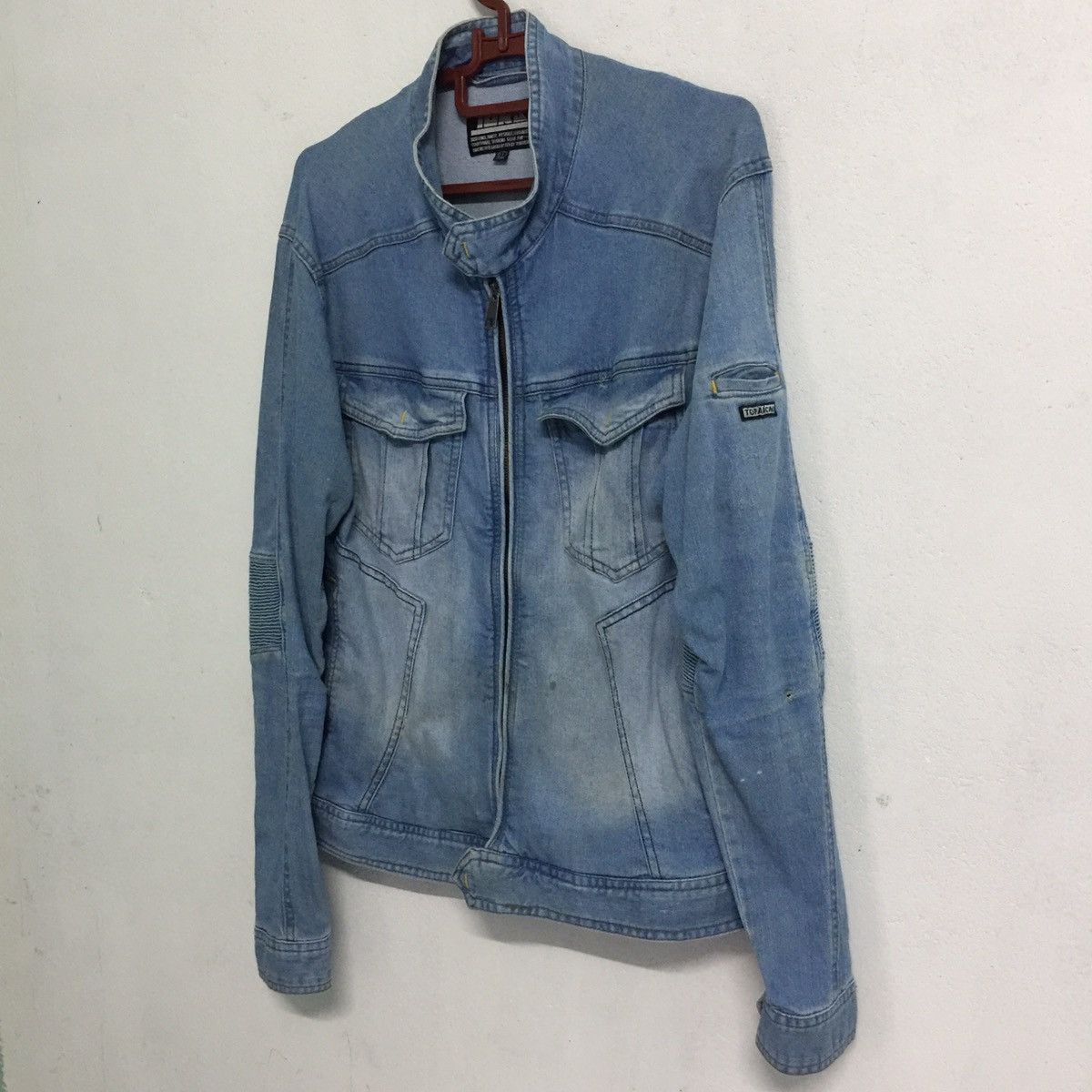 Japanese Brand Rare Nice design denim jacket Size US M / EU 48-50 / 2 - 3 Thumbnail