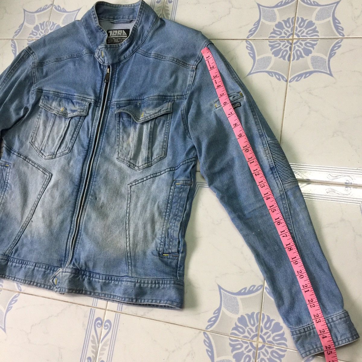 Japanese Brand Rare Nice design denim jacket Size US M / EU 48-50 / 2 - 18 Thumbnail