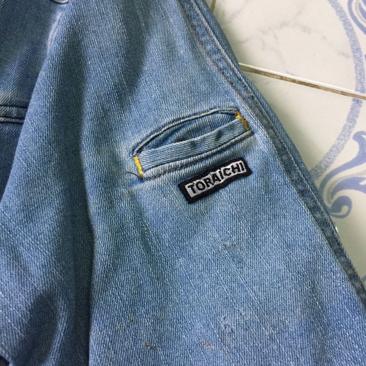 Japanese Brand Rare Nice design denim jacket Size US M / EU 48-50 / 2 - 10 Thumbnail
