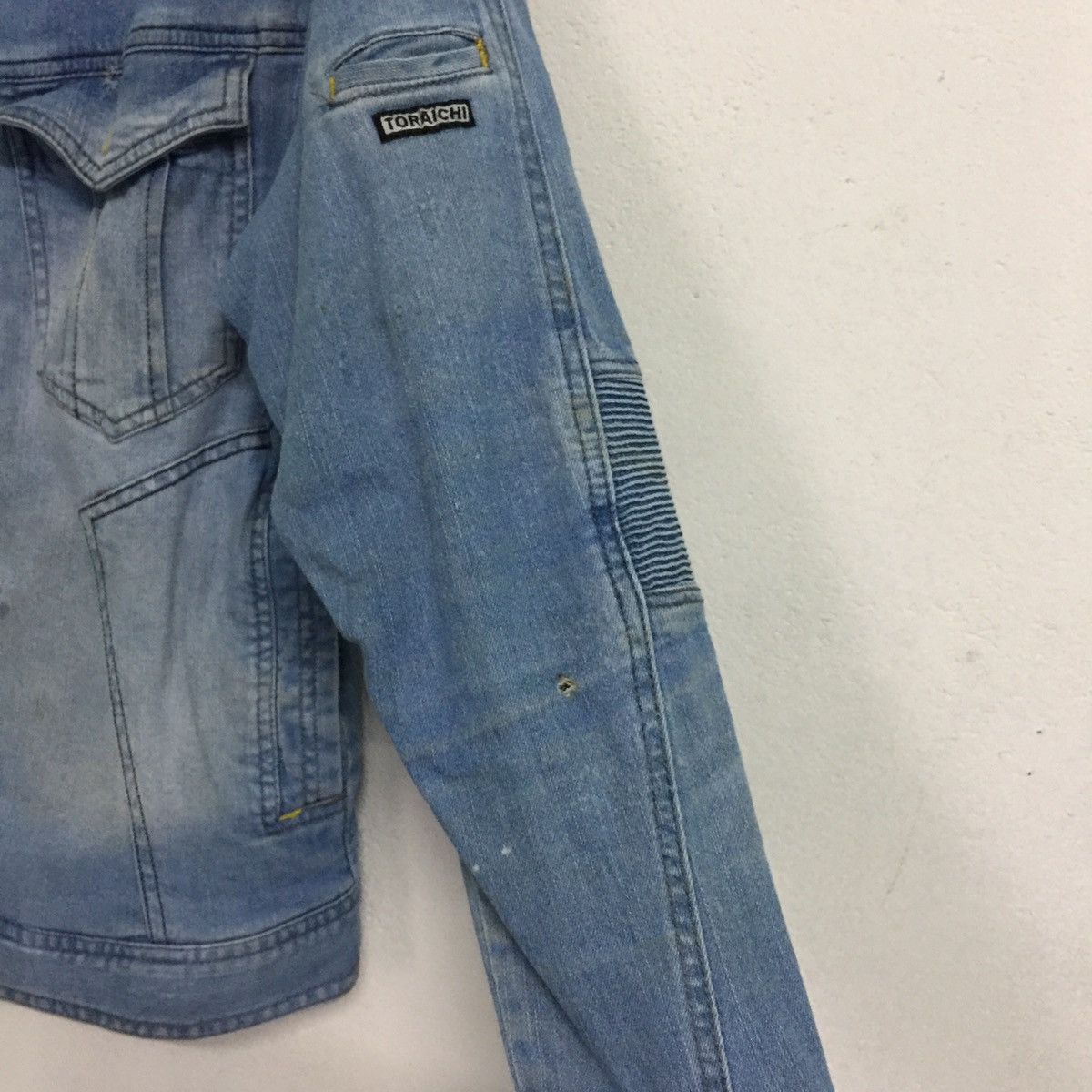 Japanese Brand Rare Nice design denim jacket Size US M / EU 48-50 / 2 - 7 Thumbnail