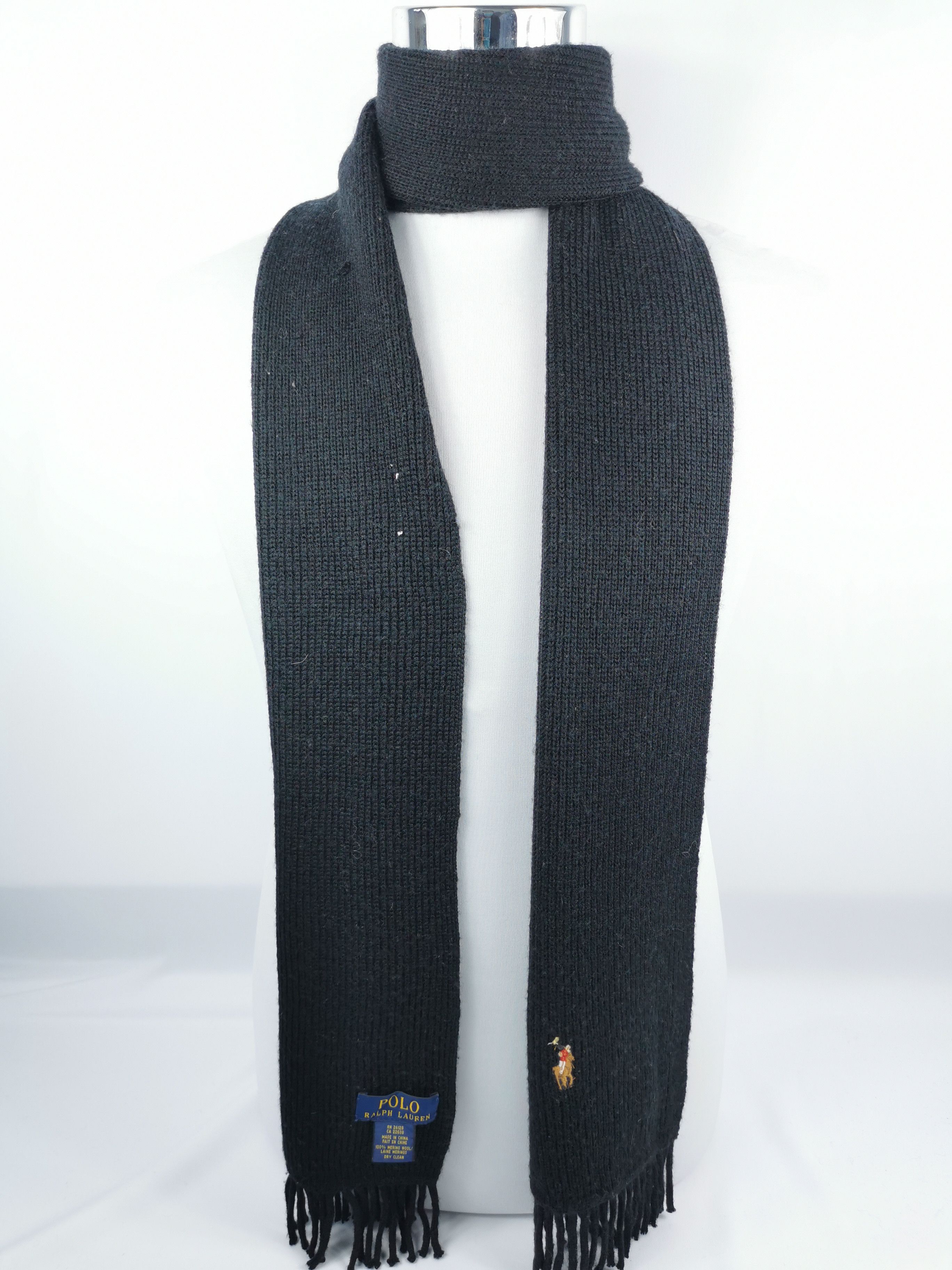 Vintage Polo ralph lauren scarf muffler Size ONE SIZE - 1 Thumbnail
