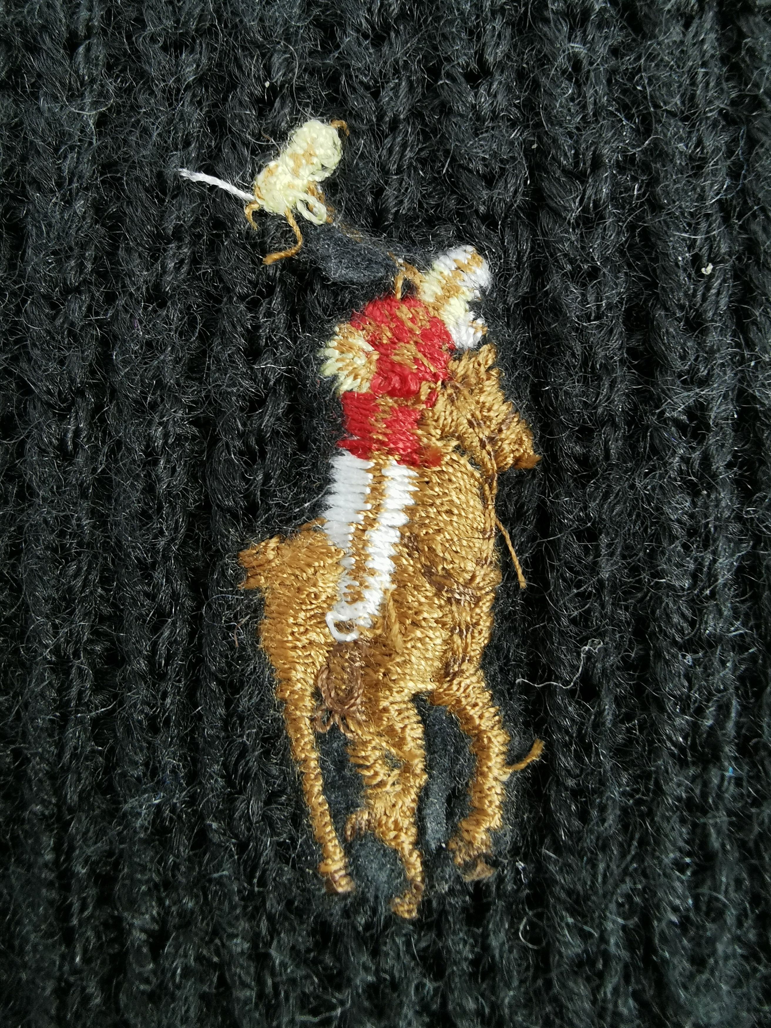 Vintage Polo ralph lauren scarf muffler Size ONE SIZE - 4 Thumbnail
