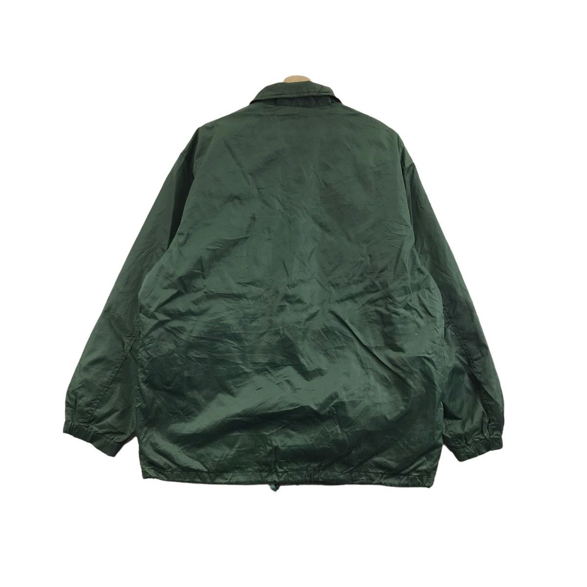 Converse CONVERSE ALL STAR Green Windbreaker Coach Jacket Varsity Size US L / EU 52-54 / 3 - 8 Thumbnail
