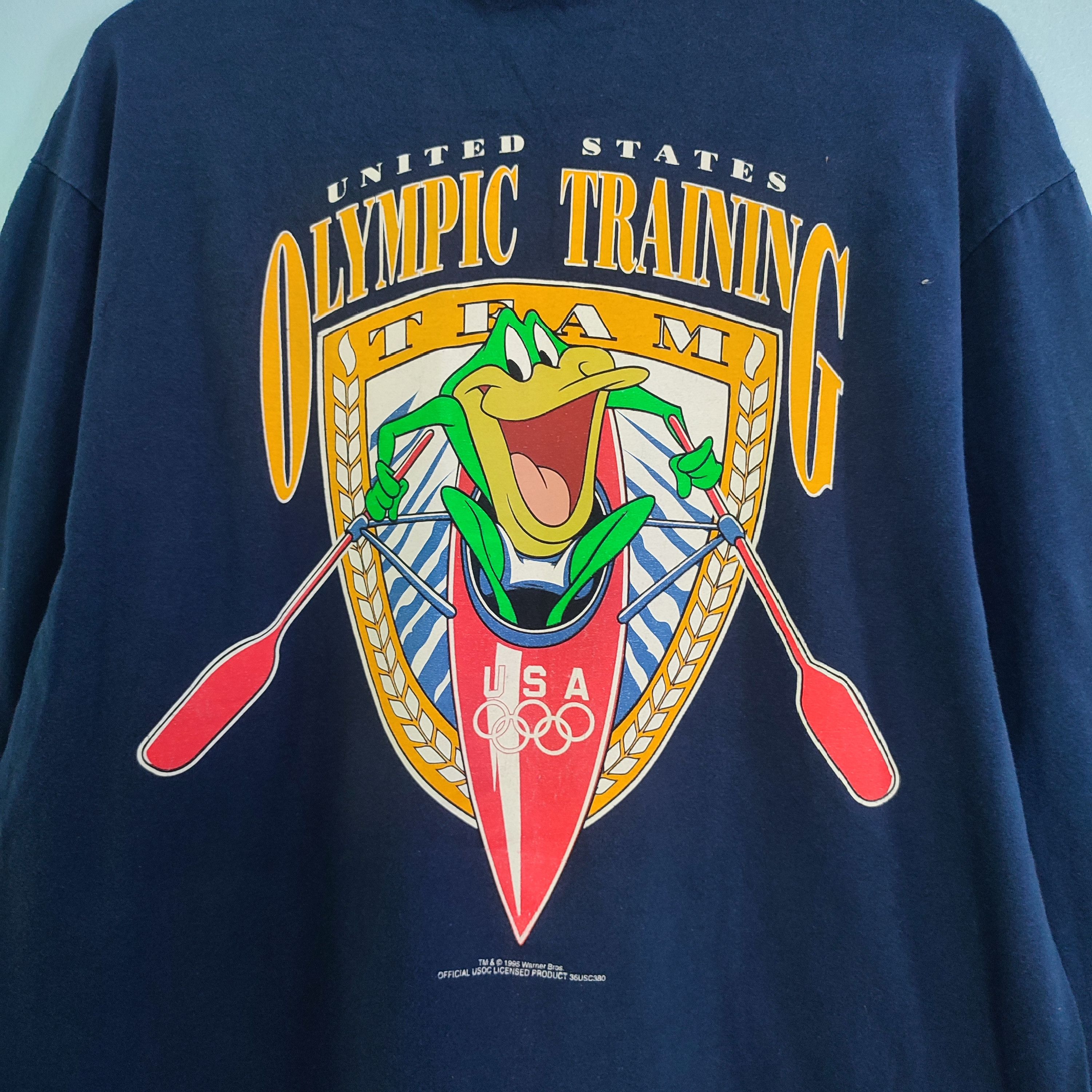 USA Olympics × Vintage OLYMPICS TRAINING X Cartoon Warner Bros Vintage Tshirt Size US L / EU 52-54 / 3 - 2 Thumbnail