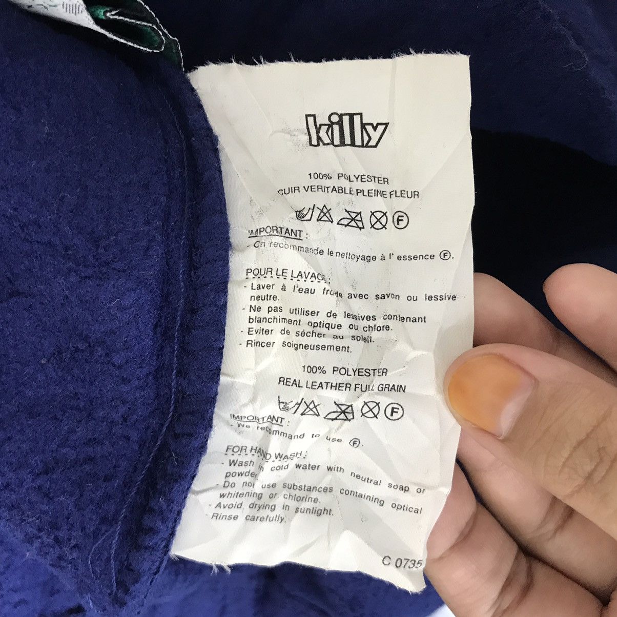 Vintage Vintage KILLY MOUNTAIN PRODUCT Polartec Fleece JacketOutdoor Size US L / EU 52-54 / 3 - 6 Thumbnail