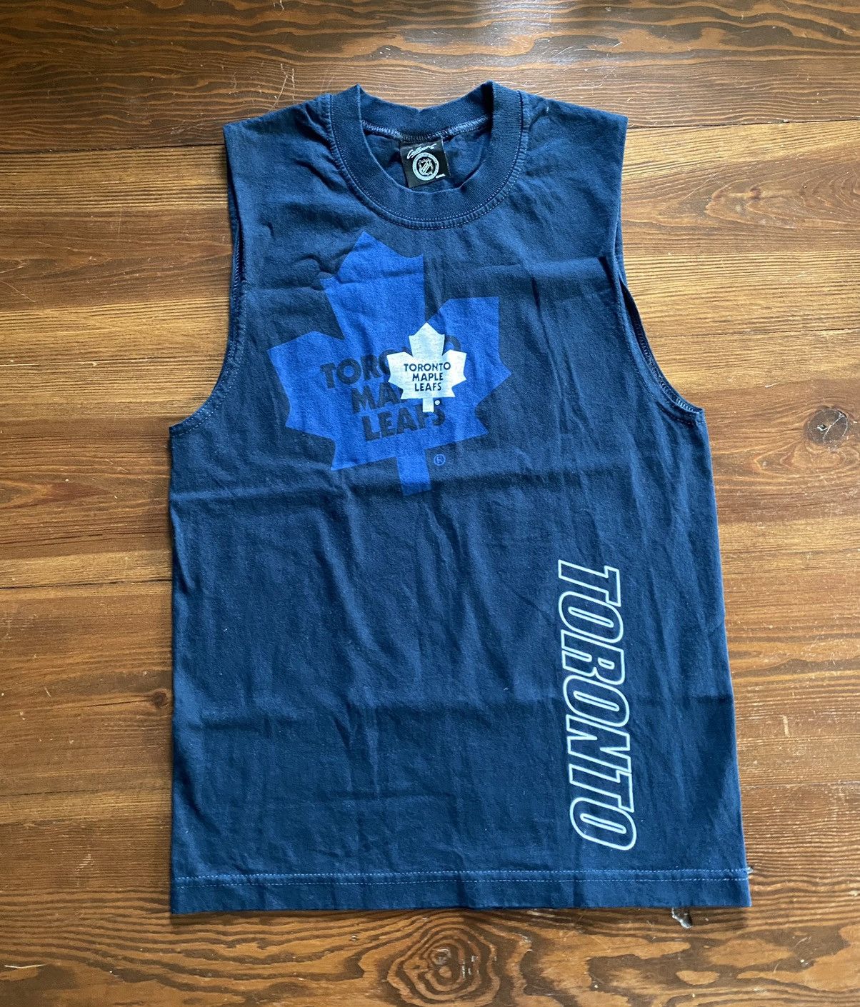 NHL Vintage 90’s Toronto Maple Leafs Big Image Muscle Tank Size US S / EU 44-46 / 1 - 1 Thumbnail