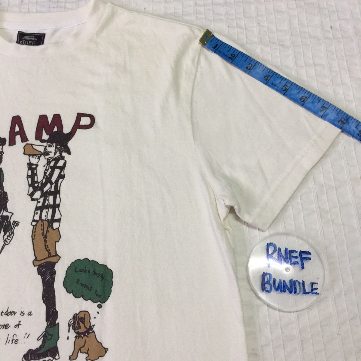 Japanese Brand Kriff mayer tee Size US M / EU 48-50 / 2 - 17 Thumbnail