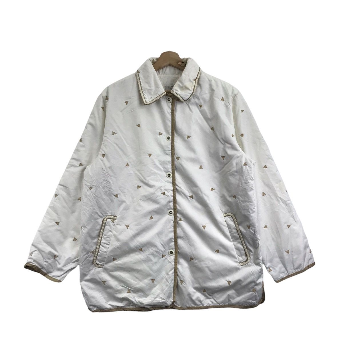 1981 MARLY’S Italy Brand Designer White Coat Jacket