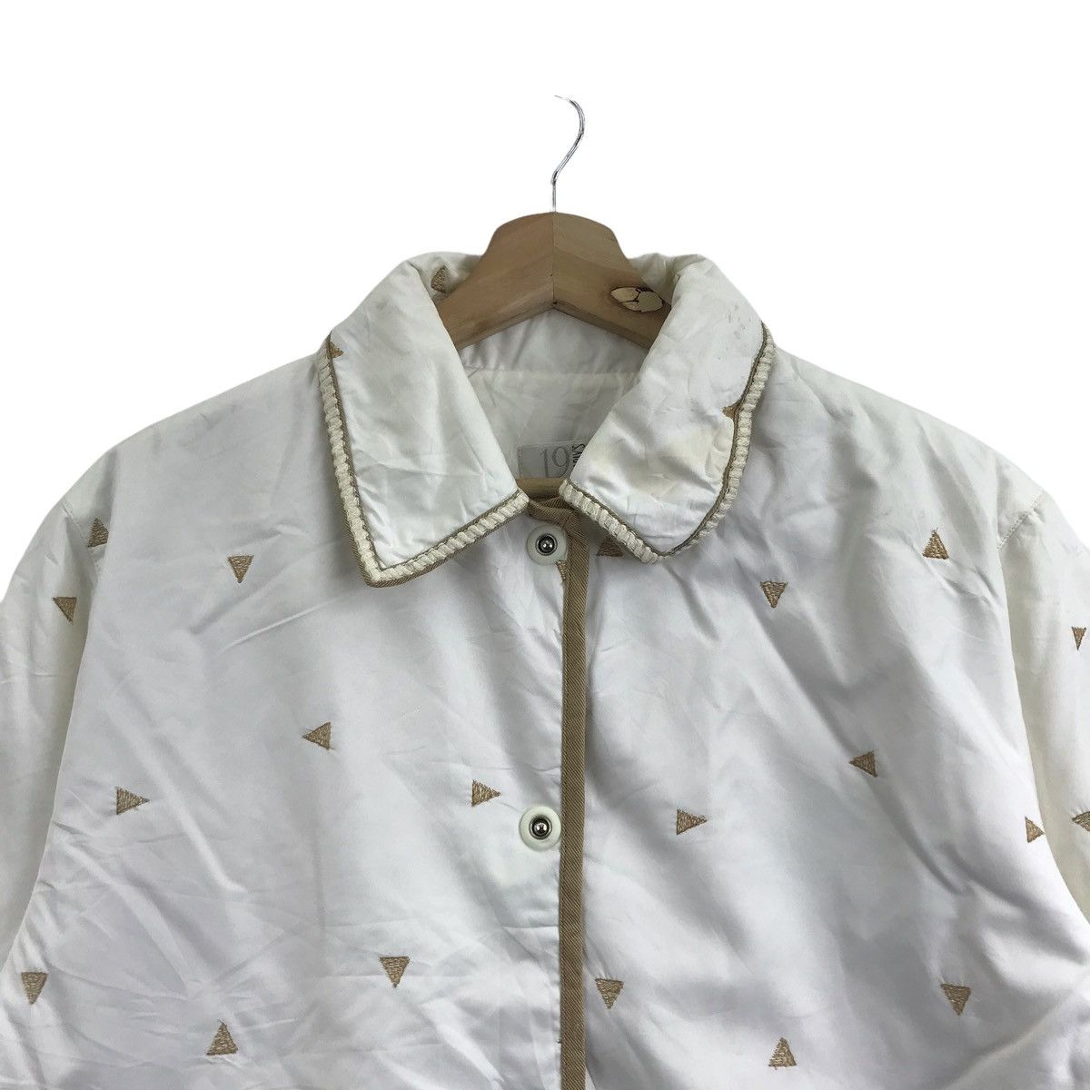 1981 MARLY’S Italy Brand Designer White Coat Jacket