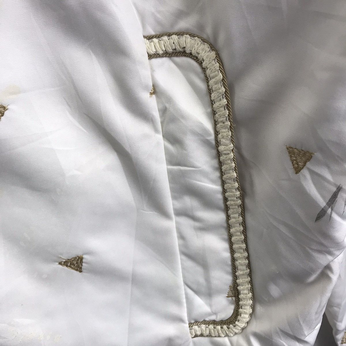 1981 MARLY’S Italy Brand Designer White Coat Jacket