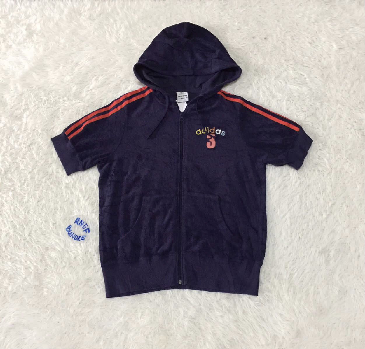 Adidas OFFER UP! Vintage Streetwear Adidas 3 Stripes Hoodie Size US S / EU 44-46 / 1 - 1 Thumbnail