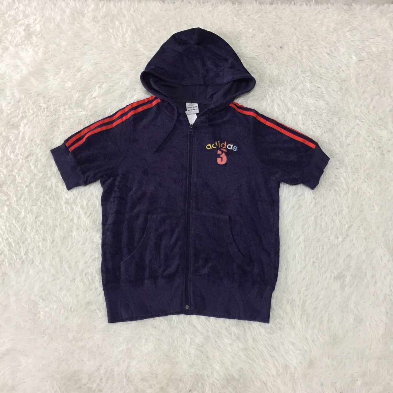 Adidas OFFER UP! Vintage Streetwear Adidas 3 Stripes Hoodie Size US S / EU 44-46 / 1 - 9 Thumbnail