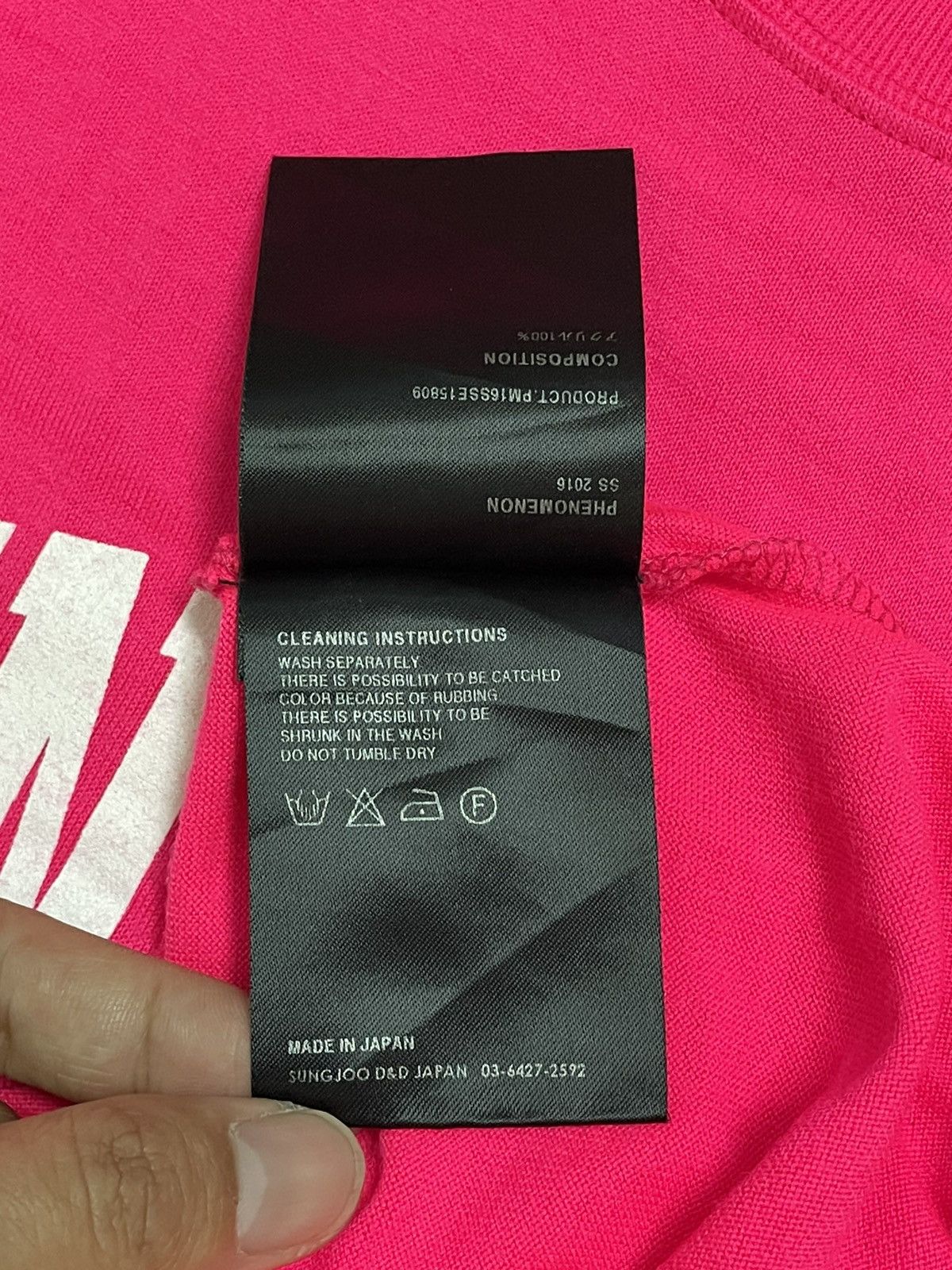 Japanese Brand × PHENOMENON 💥LAST DROP💥Phenomenon SpellOut Streetwear T-Shirt Size US L / EU 52-54 / 3 - 7 Thumbnail