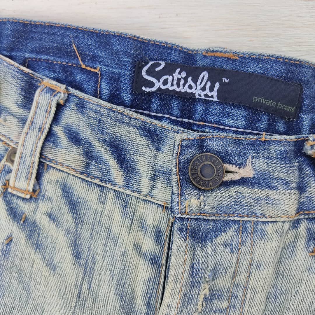If Six Was Nine × Japanese Brand Flare Jeans Satisfy Jeans T7 Size US 32 / EU 48 - 4 Thumbnail