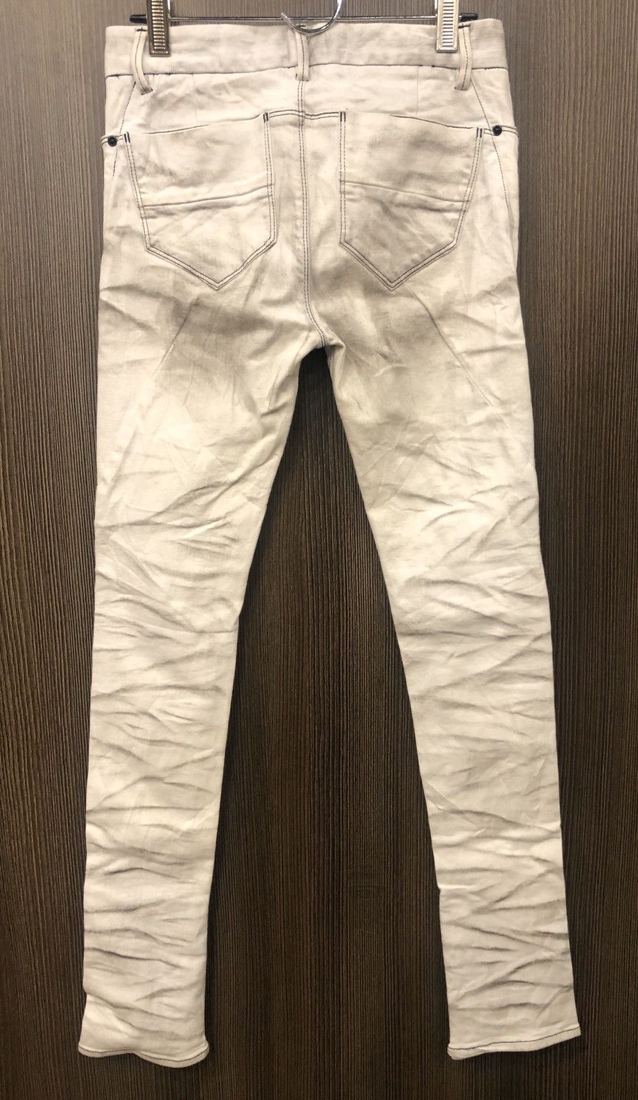 Designer × Japanese Brand Rare!! JOHNNY WOLF jeans nice design Size US 30 / EU 46 - 8 Thumbnail