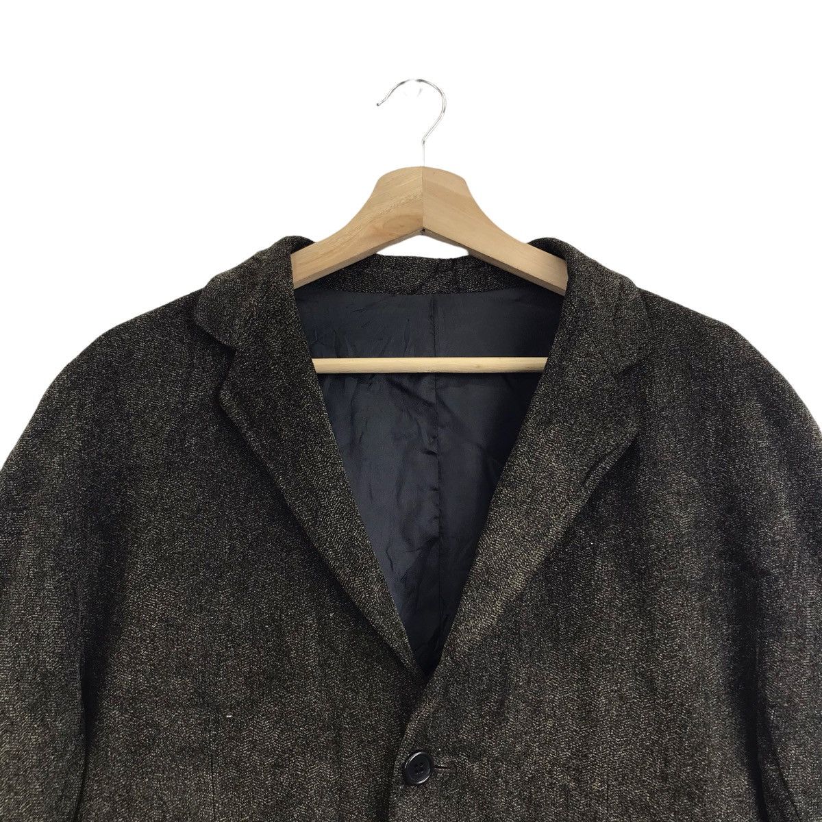 Adolfo Dominguez ADOLFO DOMINGUEZ Spanish Designer Brand Wool Coat Jacket Size US M / EU 48-50 / 2 - 2 Thumbnail