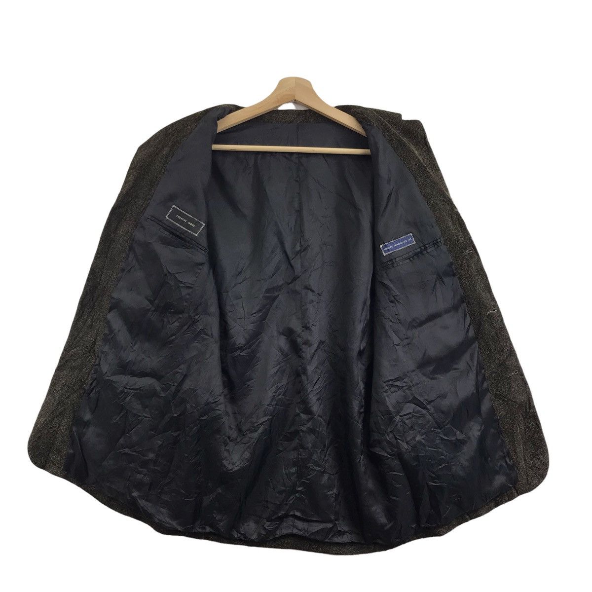 Adolfo Dominguez ADOLFO DOMINGUEZ Spanish Designer Brand Wool Coat Jacket Size US M / EU 48-50 / 2 - 8 Thumbnail