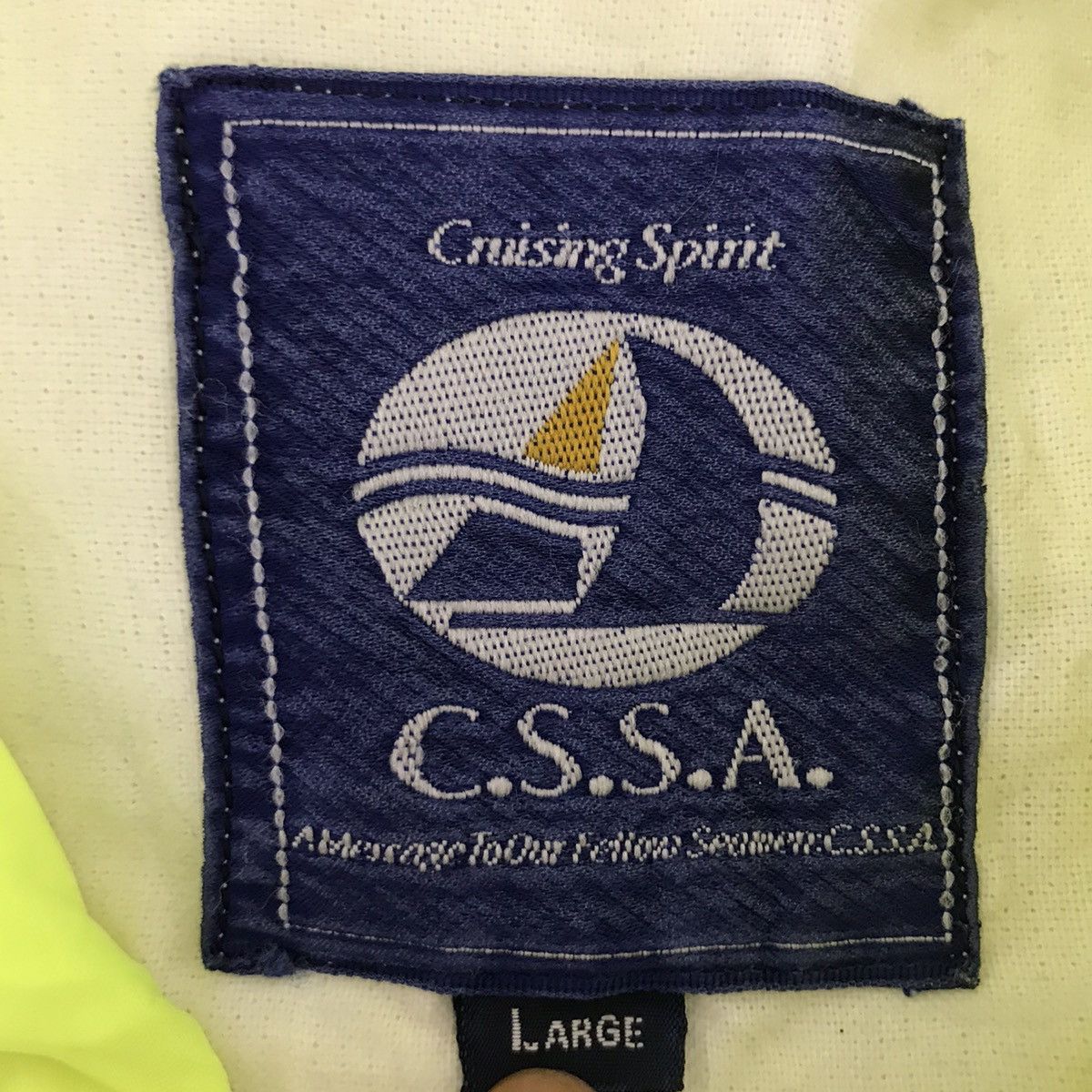 Vintage Vintage WINDSURF CLUB World Cup 90’ Sailing Windbreaker Size US L / EU 52-54 / 3 - 6 Thumbnail