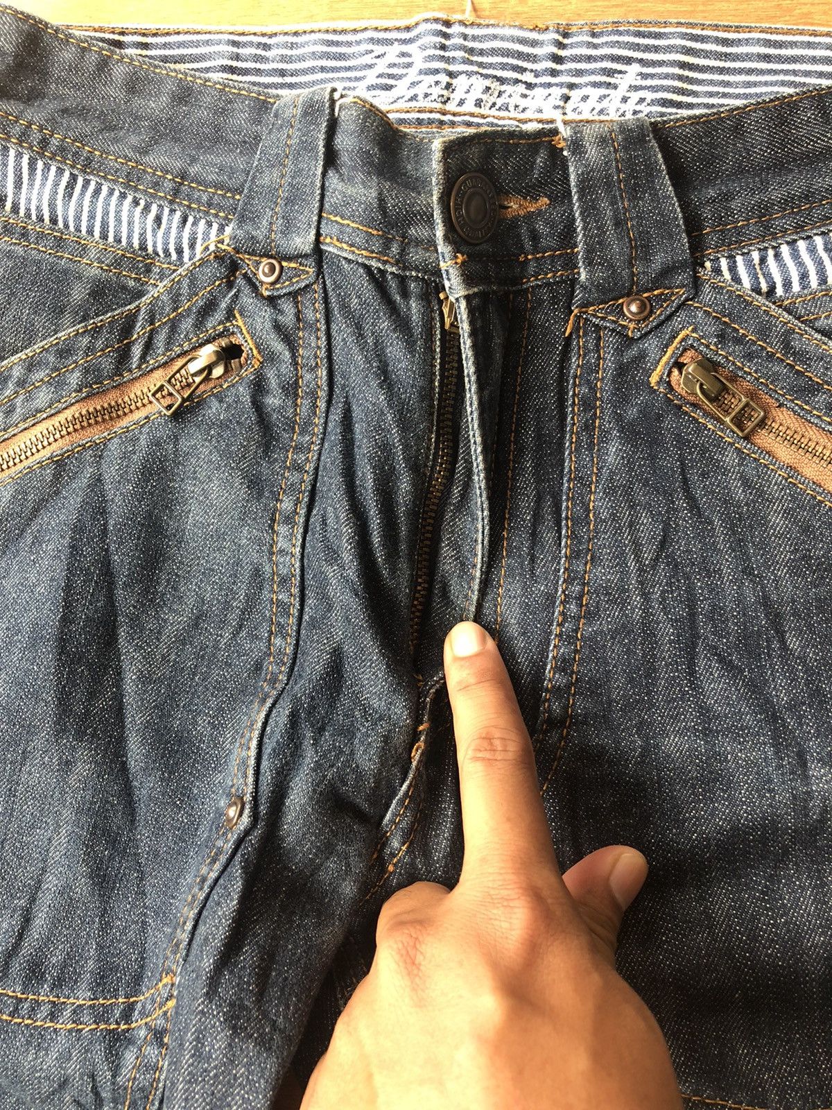 Other DOMINATE jeans riveted hooks Size US 30 / EU 46 - 3 Thumbnail