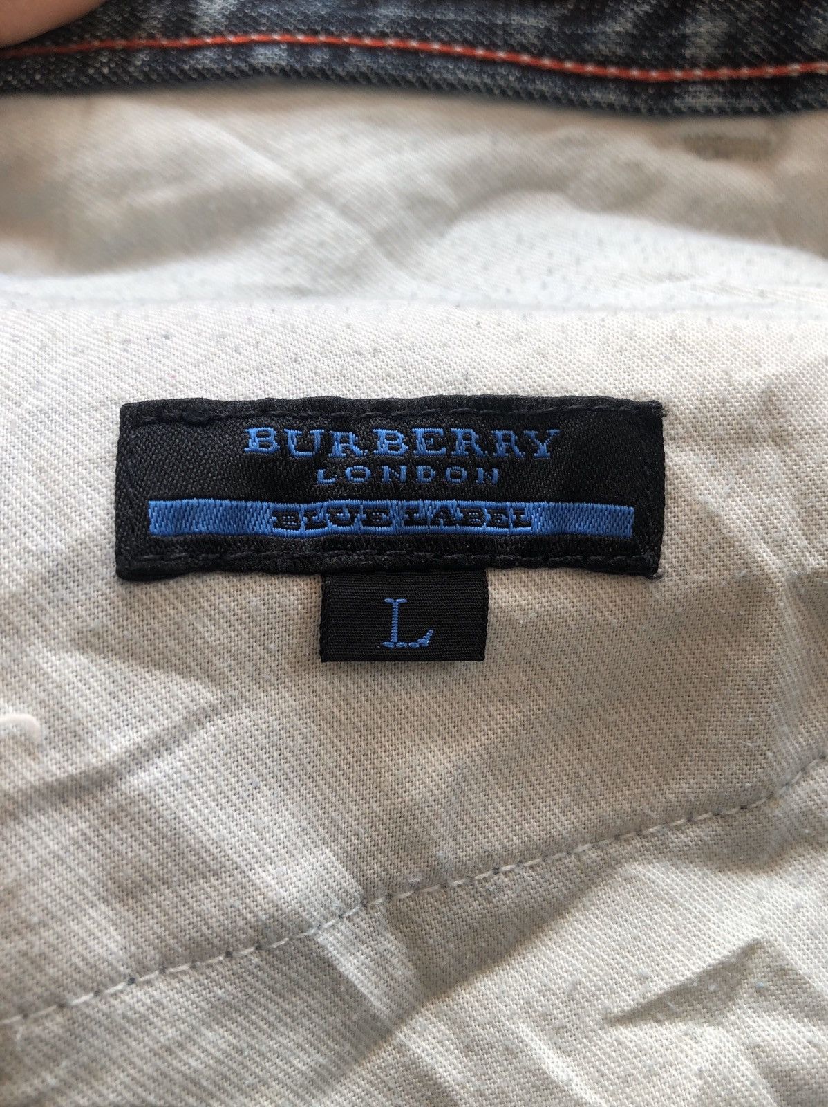 Burberry × Designer BURBERRY blue label LONDON denim blue jeans Size US 34 / EU 50 - 17 Thumbnail