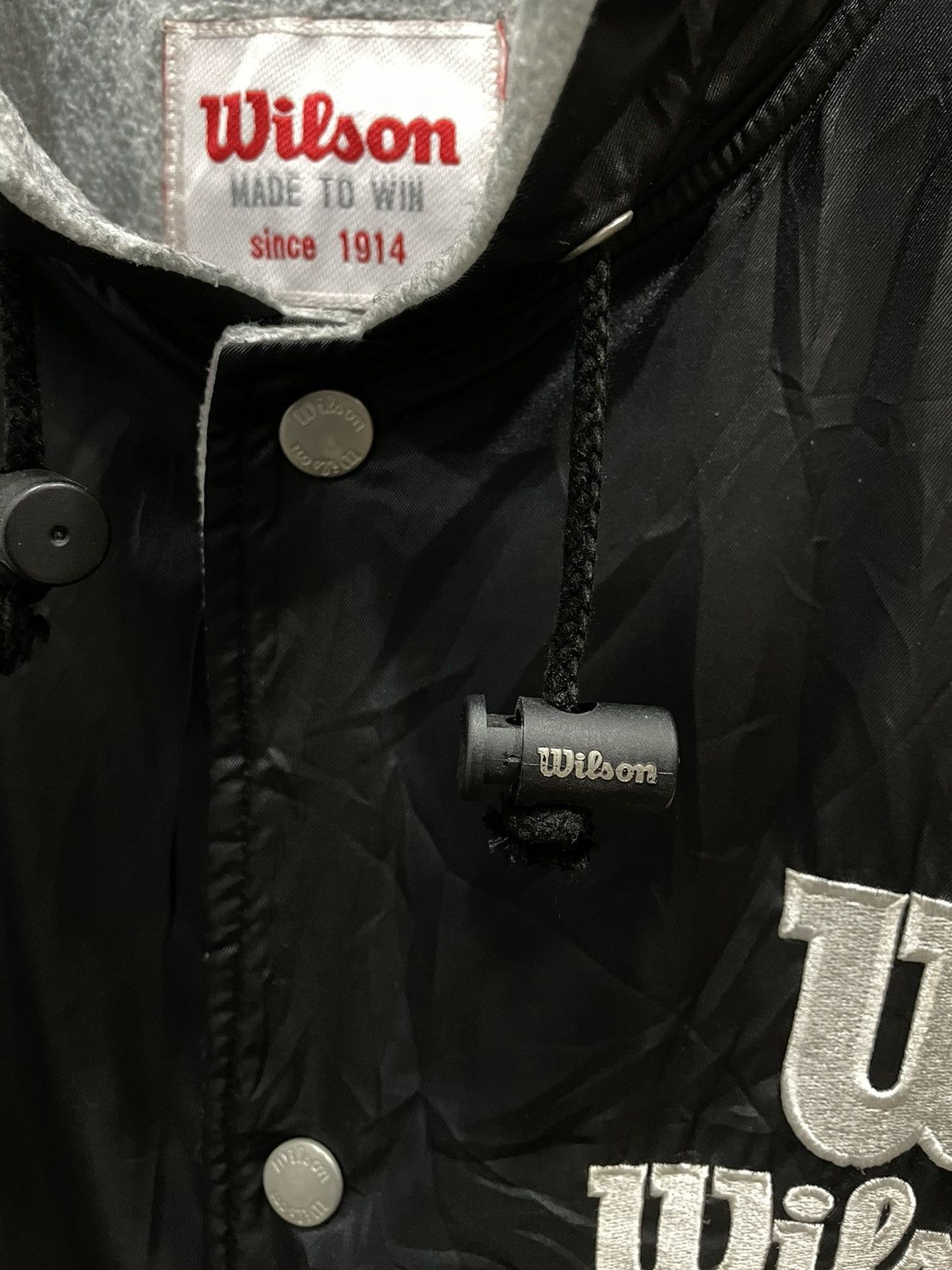 Japanese Brand × Wilson Wilson Hoodie Parka Jacket Size US XL / EU 56 / 4 - 5 Thumbnail