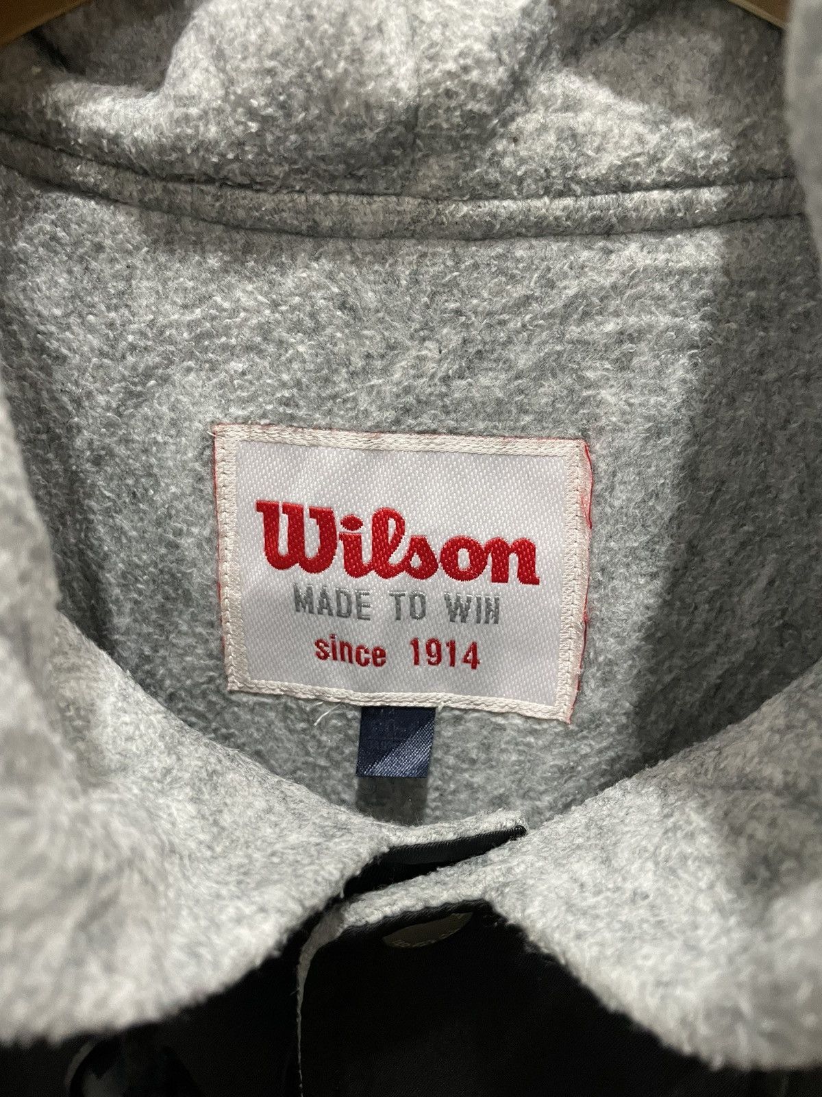 Japanese Brand × Wilson Wilson Hoodie Parka Jacket Size US XL / EU 56 / 4 - 6 Thumbnail
