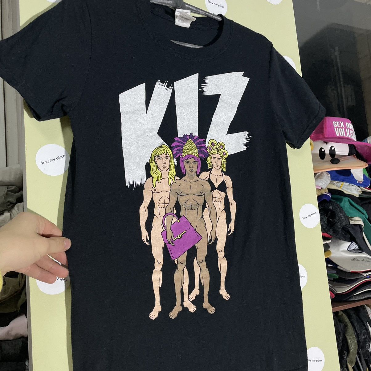 Vintage Vintage Y2K Kiz Graphic Tee Rave Aesthetic Sun Faded Boxy S Size US S / EU 44-46 / 1 - 1 Thumbnail
