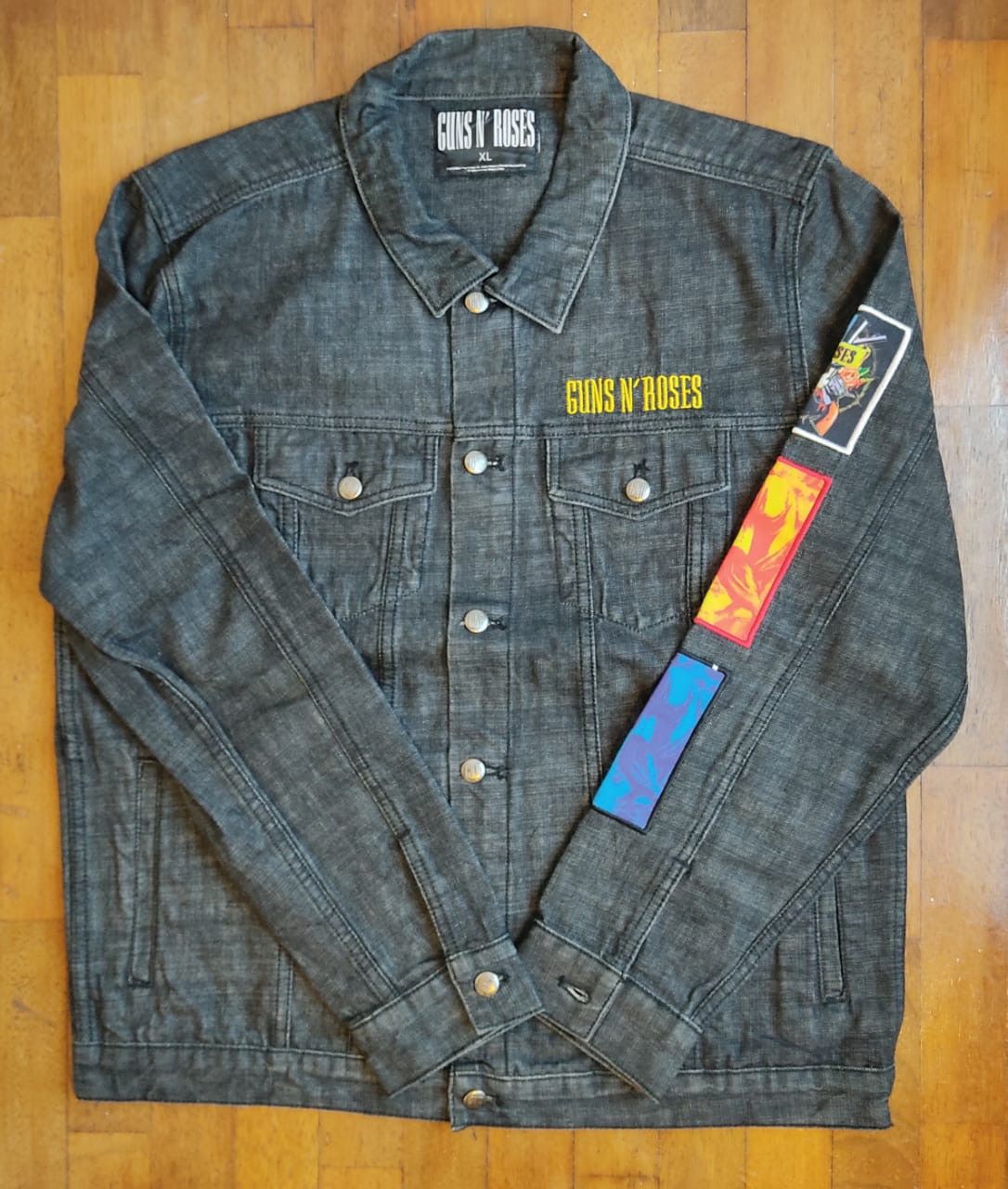 Band Tees × Guns N' Roses × Vintage Vintage Gun N Roses SW 7 Size US XL / EU 56 / 4 - 4 Thumbnail
