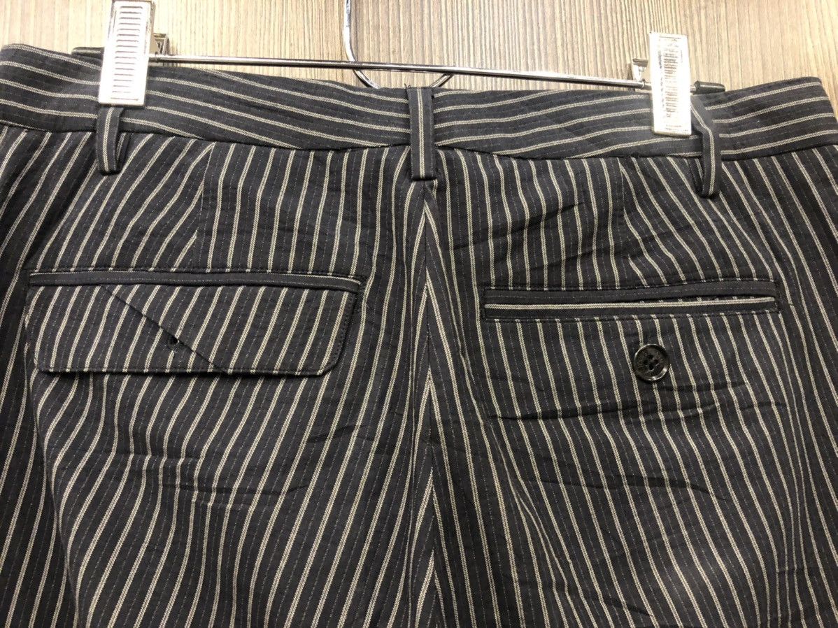 armani exchange stripe black white