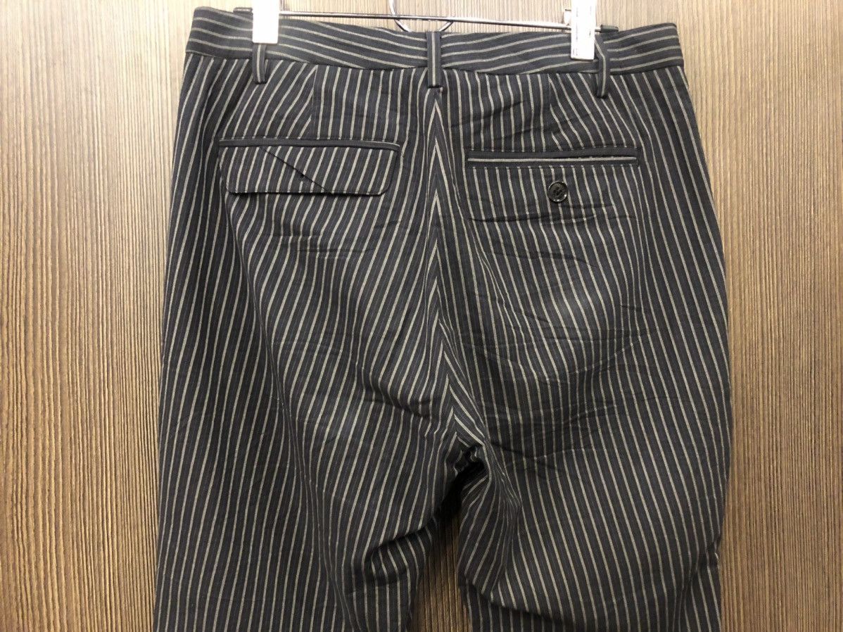 armani exchange stripe black white