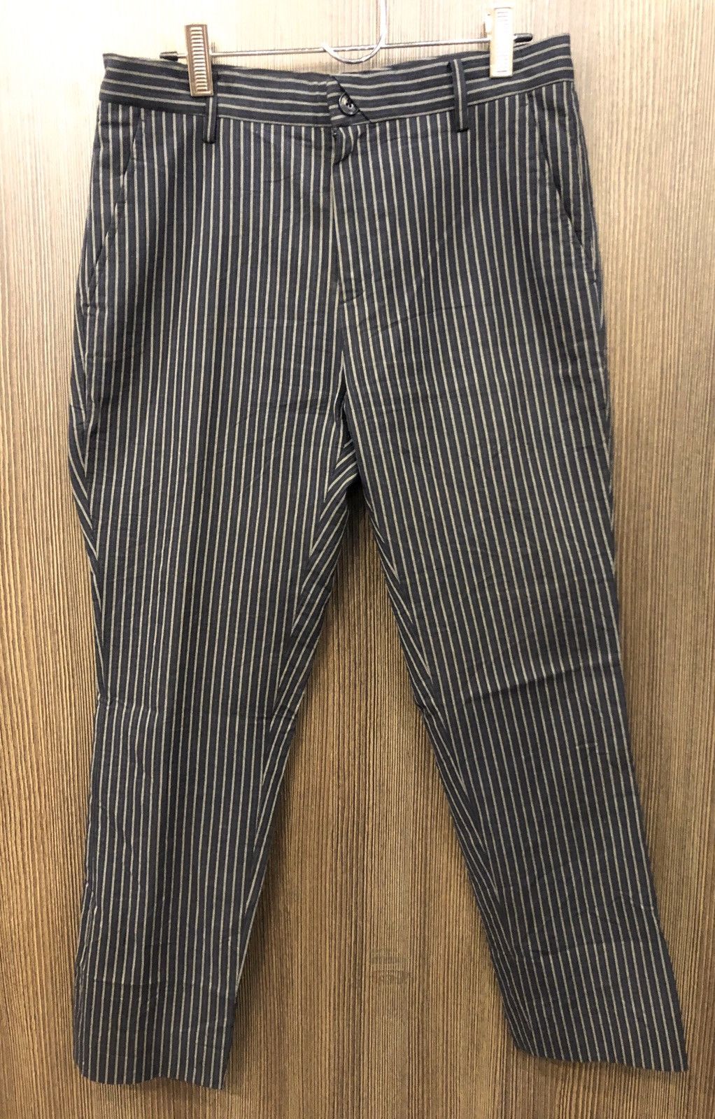 armani exchange stripe black white